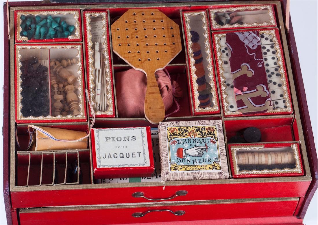 19th century French table-top games set in original box — image 3