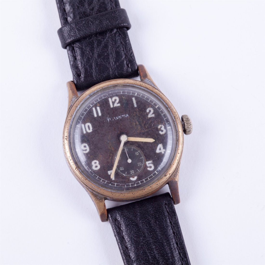 Military wristwatch "Helvetia" for German army. — image 1