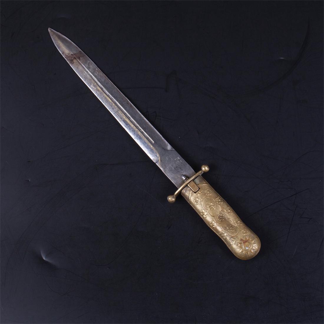 Chinese Republic officer’s dagger without scabbard — image 2