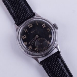 Very rare military stainless steel wristwatch Zenith. — image 3