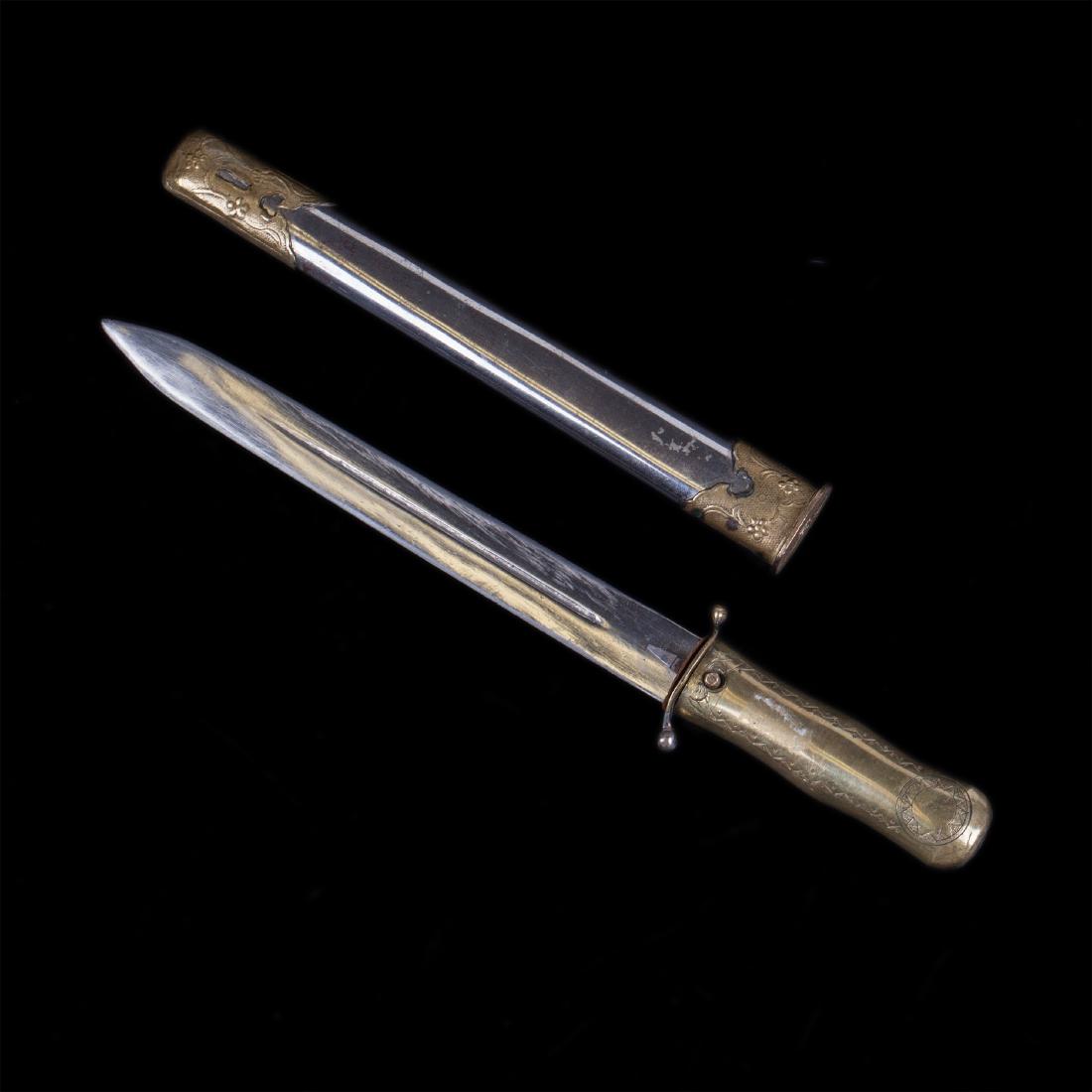 Chinese Republic short unknown officer’s dagger — image 1