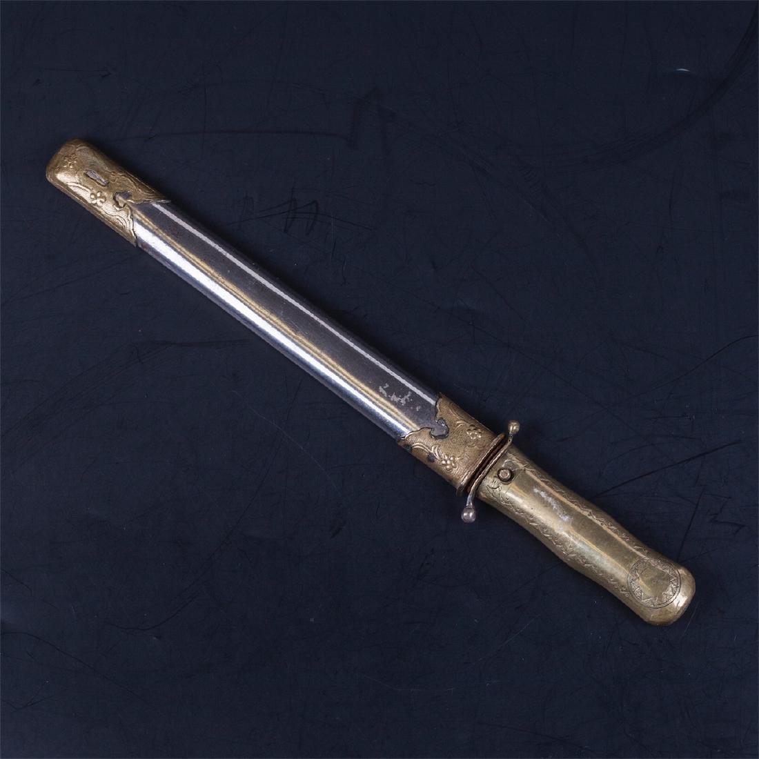 Chinese Republic short unknown officer’s dagger — image 3