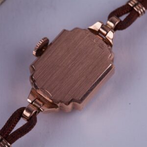 Gold wristwatch lady Elgin with original wristband. — image 5