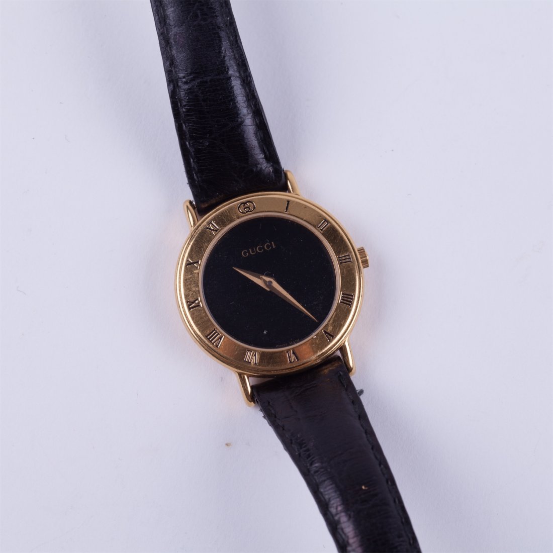 Lady gold plated wristwatch "Gucci." — image 2