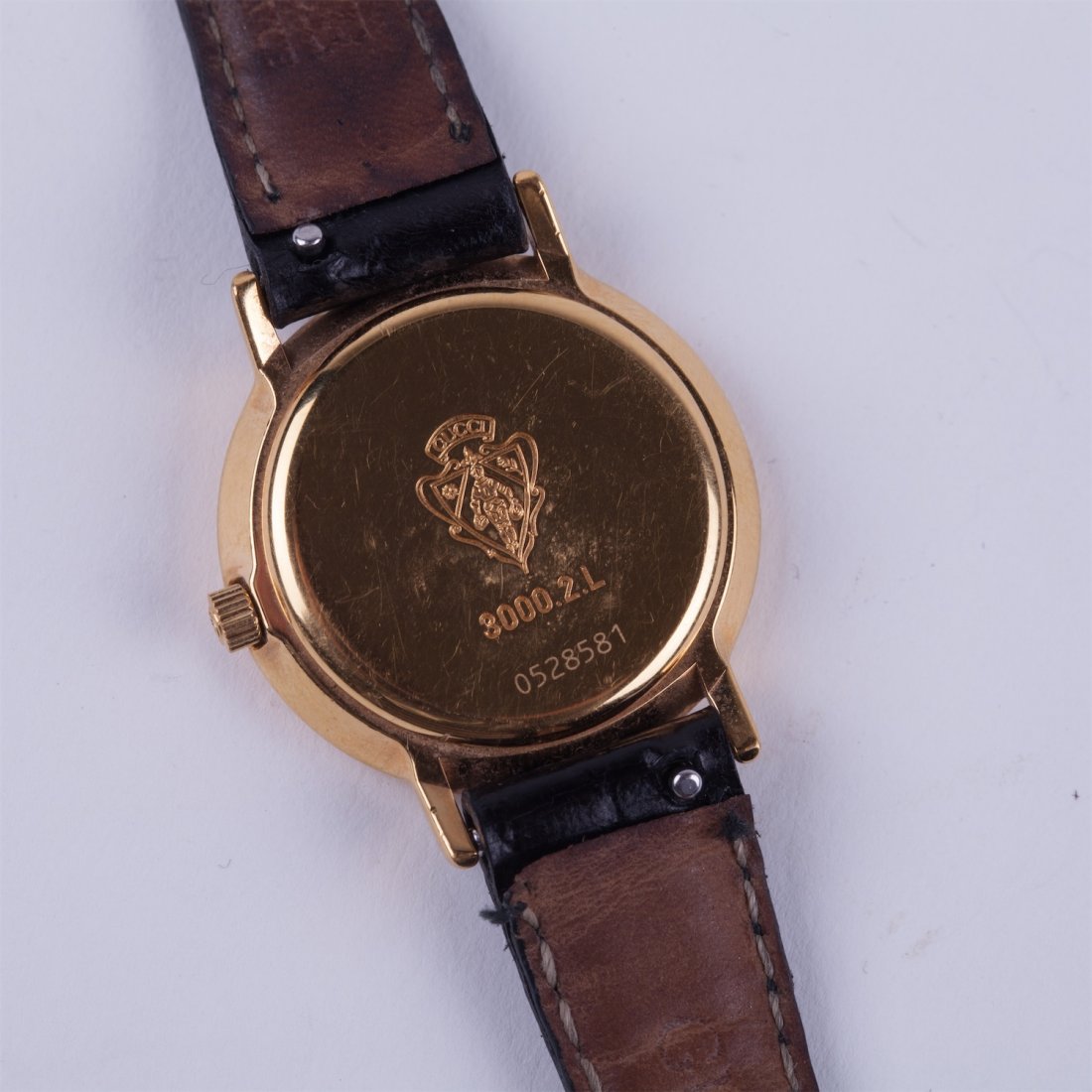 Lady gold plated wristwatch "Gucci." — image 4