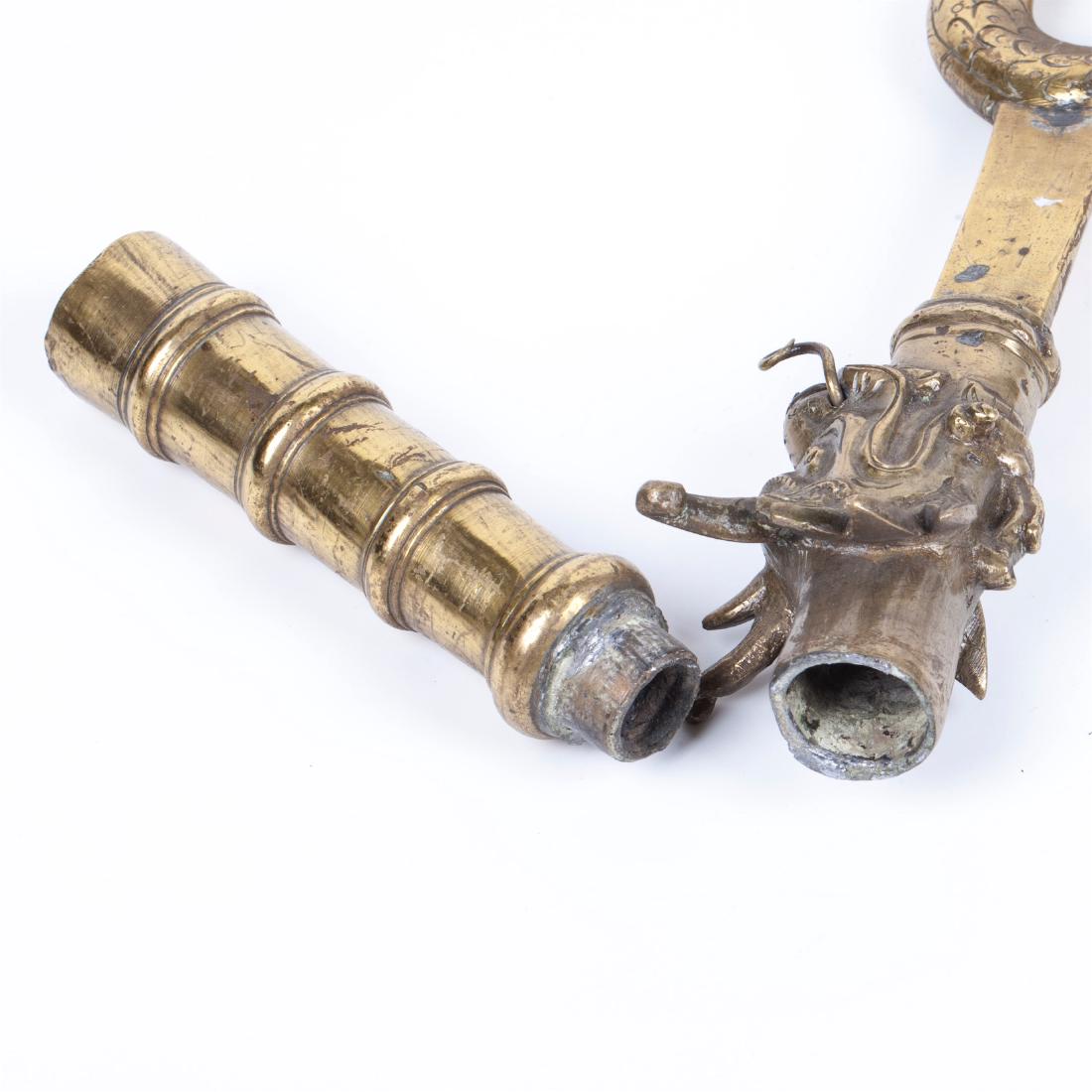Four antique decorative Chinese spear heads — image 5