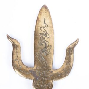 Four antique decorative Chinese spear heads — image 6