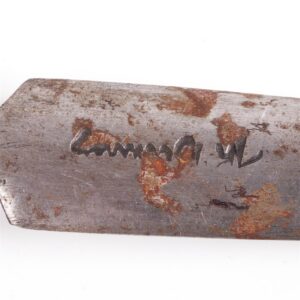 Antique signed sculptural letter opener — image 4