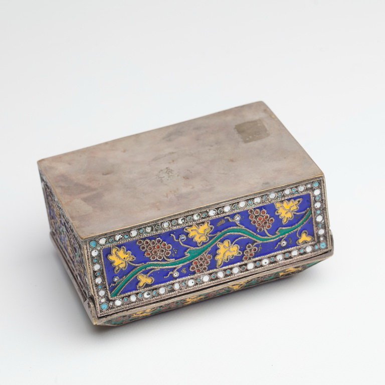 Russian cooper and enamel box. — image 3
