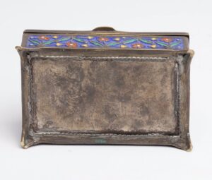Russian cooper and enamel box. — image 3