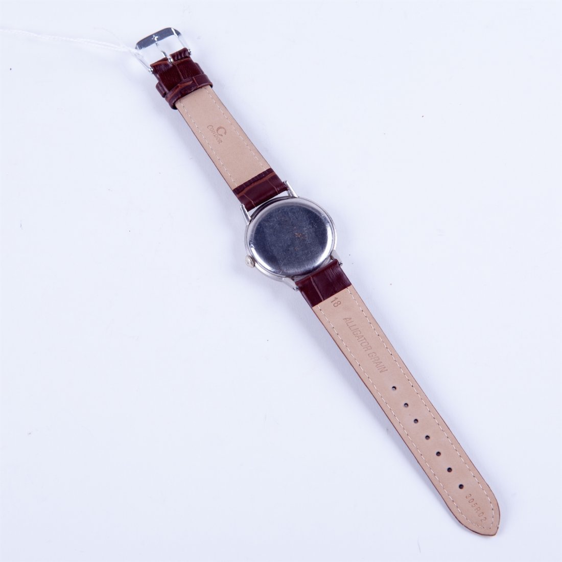 Stainless steel Omega wristwatch. — image 2