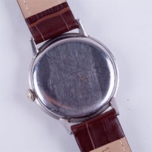 Stainless steel Omega wristwatch. — image 3
