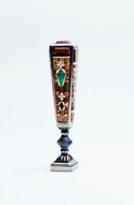 Russian stell and cut stone seal. — image 2