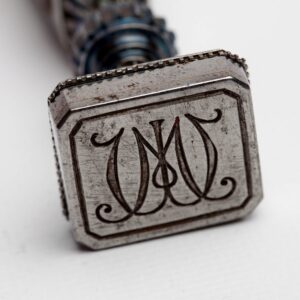 Russian stell and cut stone seal. — image 3