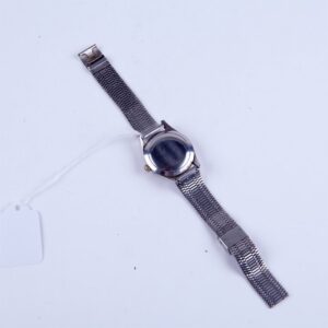 Stainless steel Omega wristwatch. — image 4
