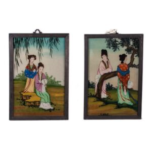 A pair of Japanese paintings — image 1