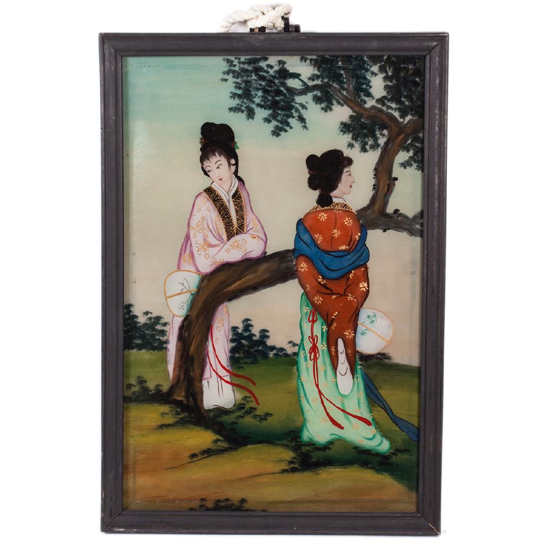 A pair of Japanese paintings — image 3