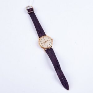 "Omega" gold plated wristwatch. — image 1