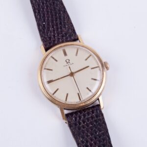 "Omega" gold plated wristwatch. — image 3