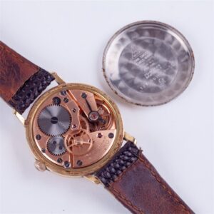 "Omega" gold plated wristwatch. — image 5