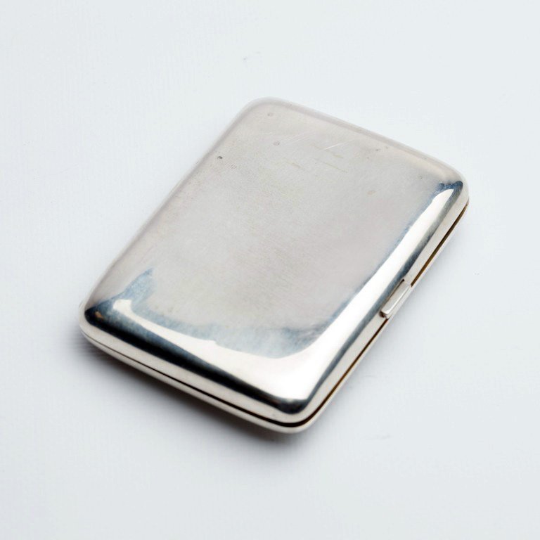 Russian silver and enamel cigarette case. — image 5