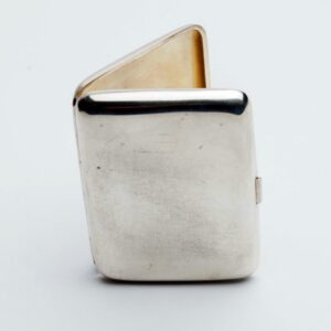 Russian silver and enamel cigarette case. — image 6