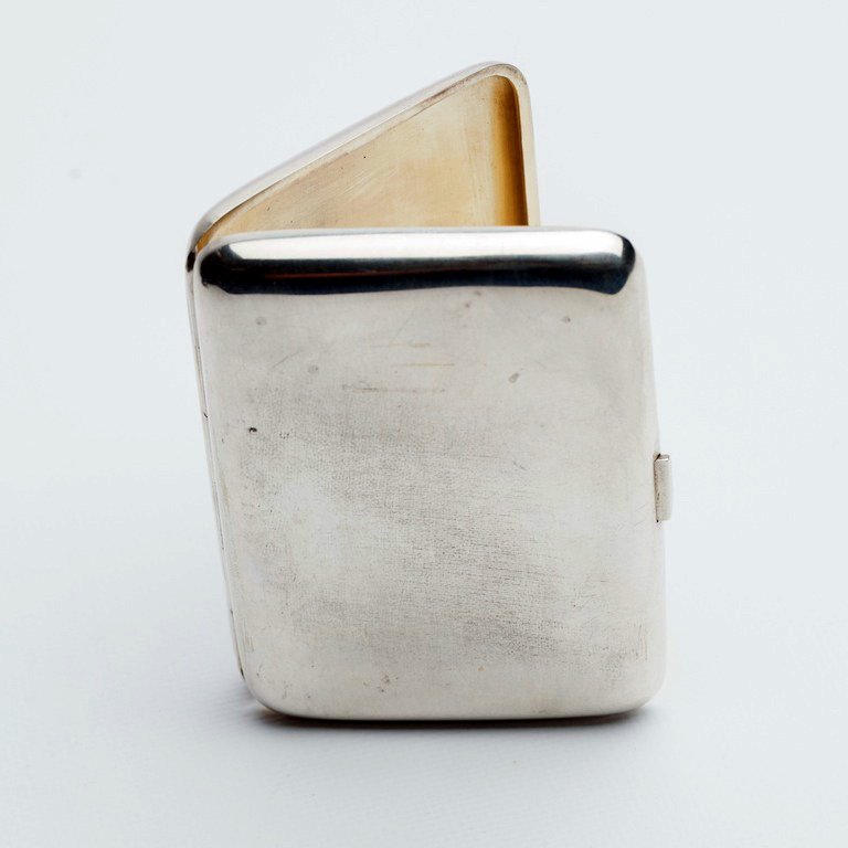 Russian silver and enamel cigarette case. — image 6