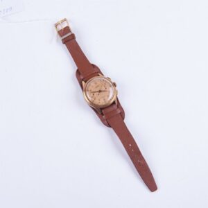 "Leda" gold plated chronograph wristwatch — image 2