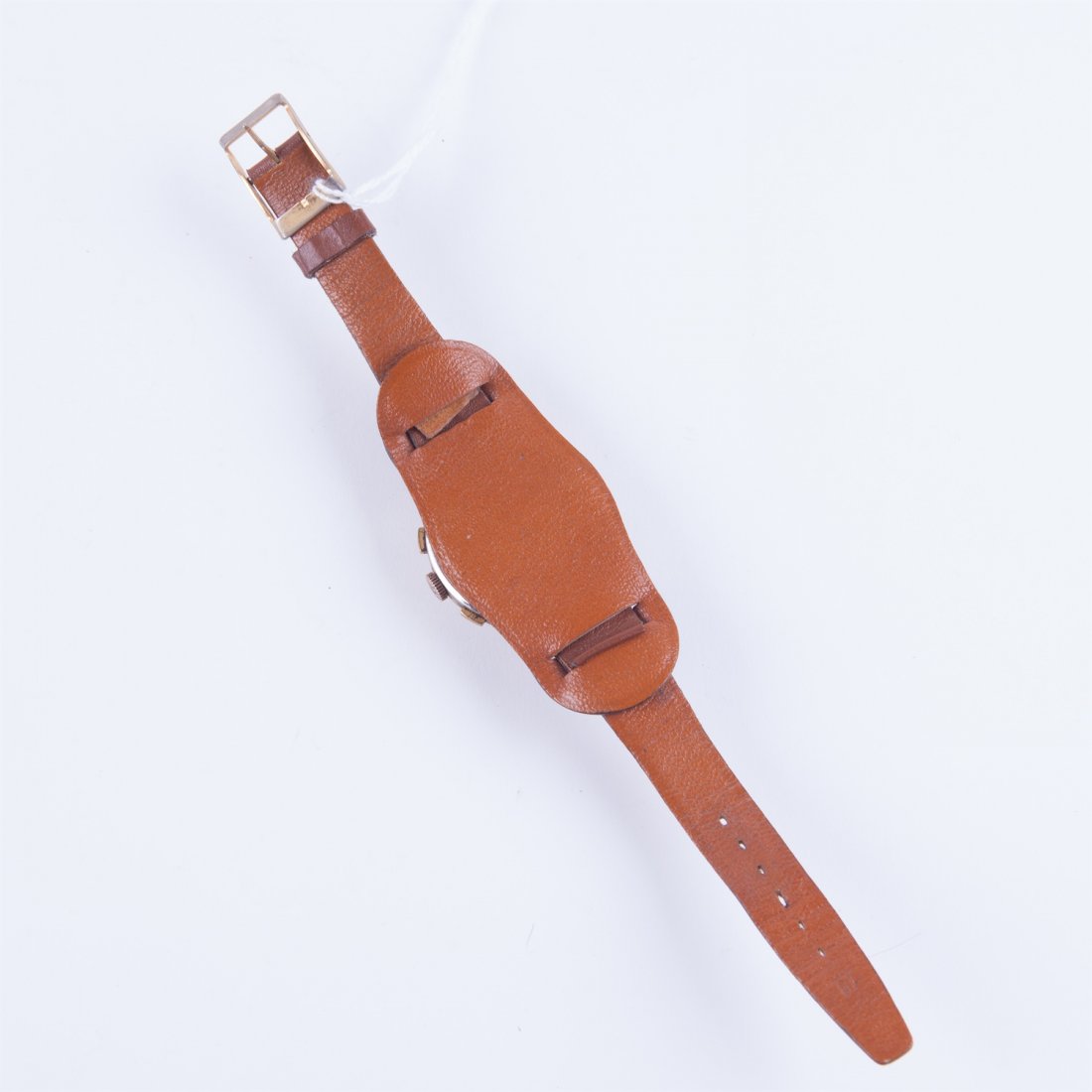 "Leda" gold plated chronograph wristwatch — image 3