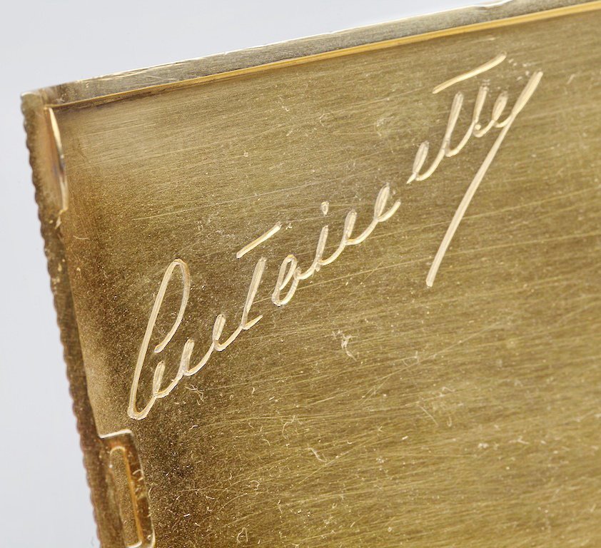 Russian silver cigarette case. — image 3