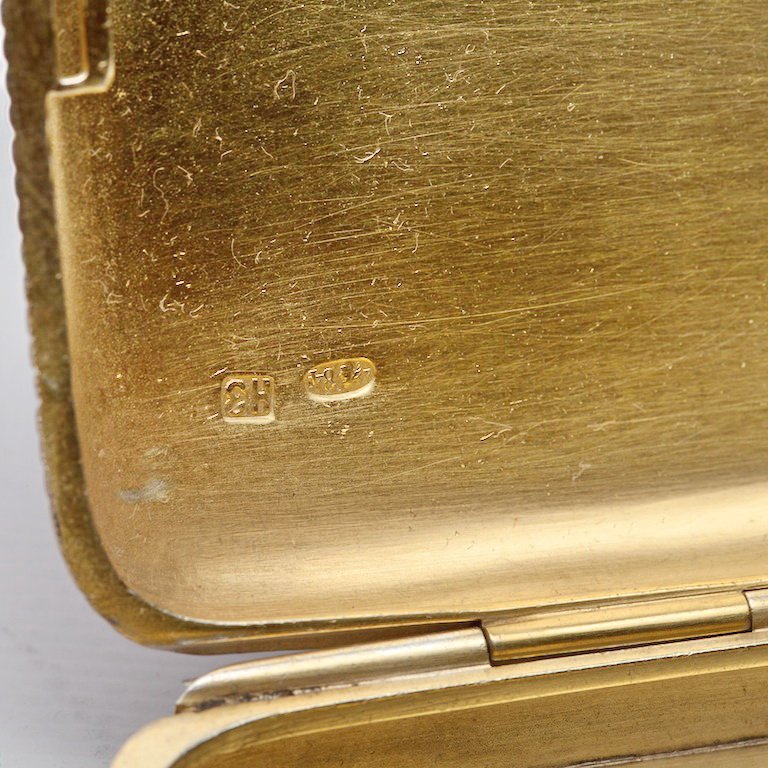 Russian silver cigarette case. — image 4