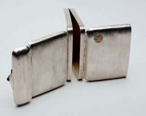 Russian silver cigarette case. — image 5