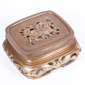 Antique Chinese bronze incense burner — image 6