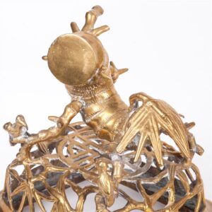 Antique Chinese bronze incense burner — image 4