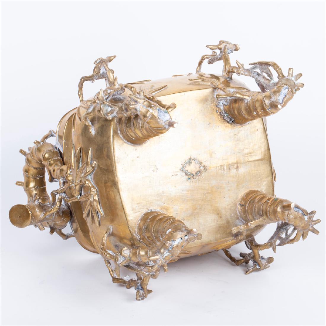 Antique Chinese bronze incense burner — image 8