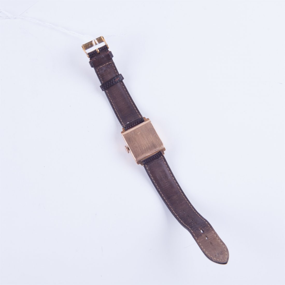 Rectangular 18k gold wristwatch — image 4