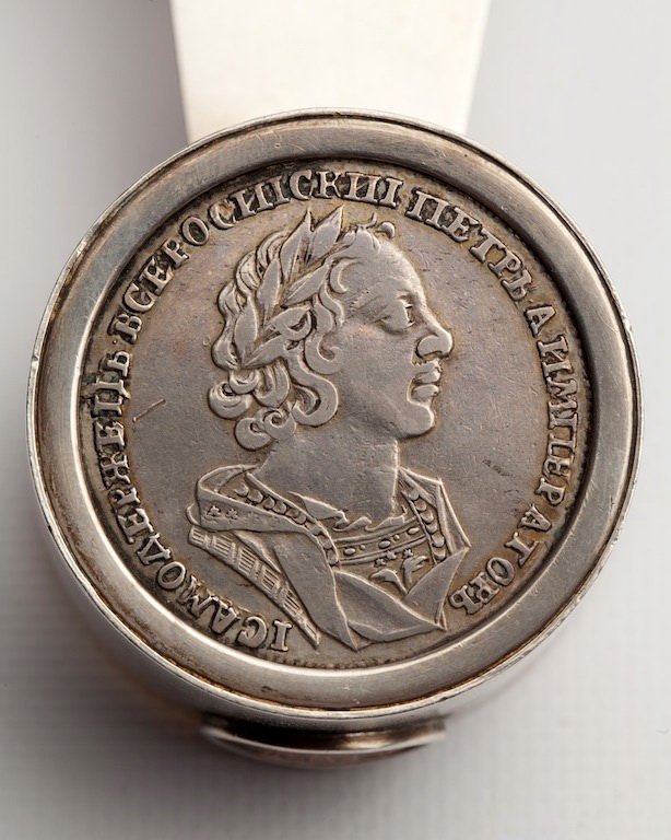 Russian silver kovsh. — image 5