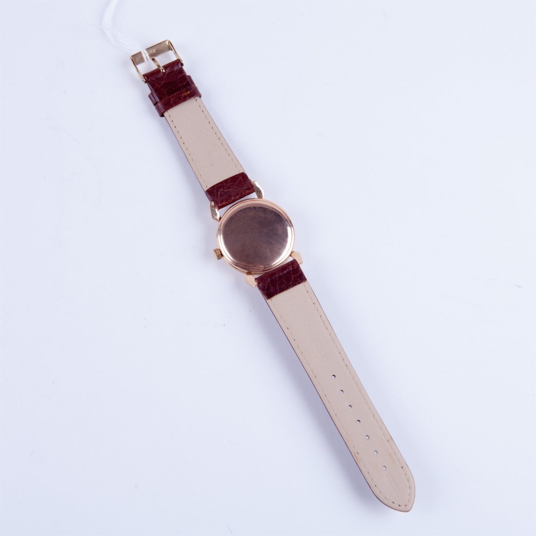 "Movado" gold 18k wristwatch. — image 3