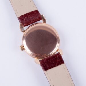 "Movado" gold 18k wristwatch. — image 5