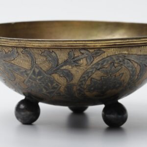 Russian silver and niello bowl. — image 1