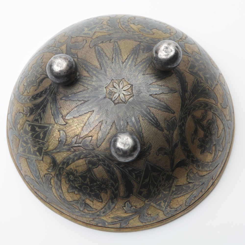 Russian silver and niello bowl. — image 5