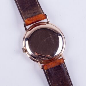 "Movado" gold 18k wristwatch. — image 3