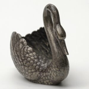 Russian silver salt cellar. — image 1