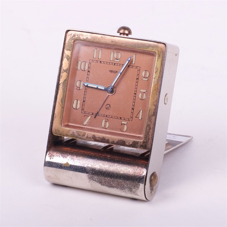 Desk mechanical clock "Jaeger Le Coultre". — image 1