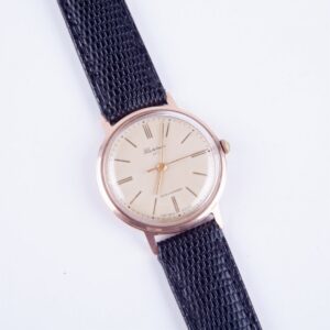 Very rare russian gold 14k Stolichnie wristwach. — image 1