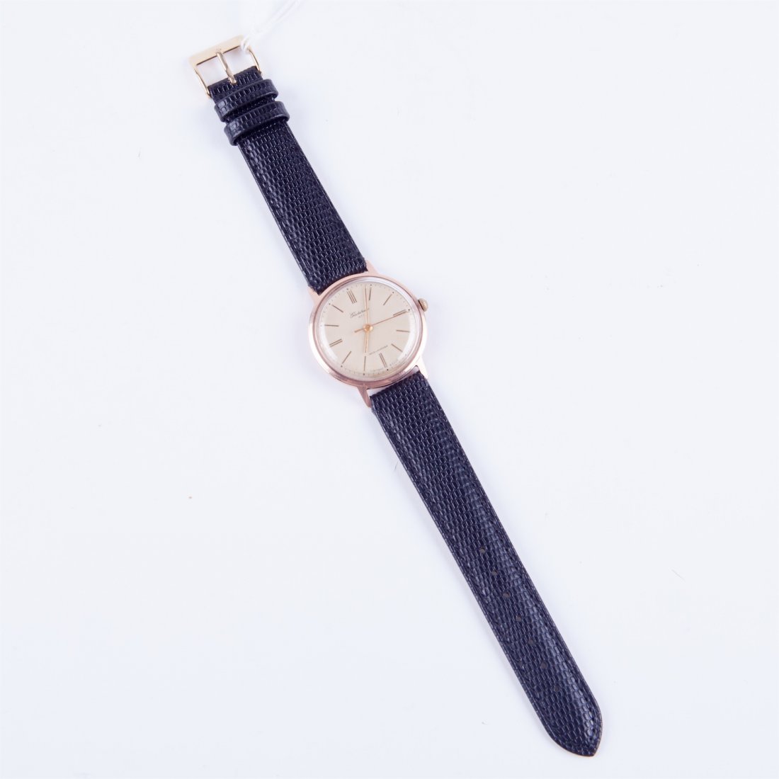 Very rare russian gold 14k Stolichnie wristwach. — image 4
