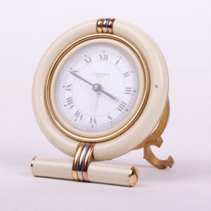 Desk quartz clock with alarm "Cartier". — image 1
