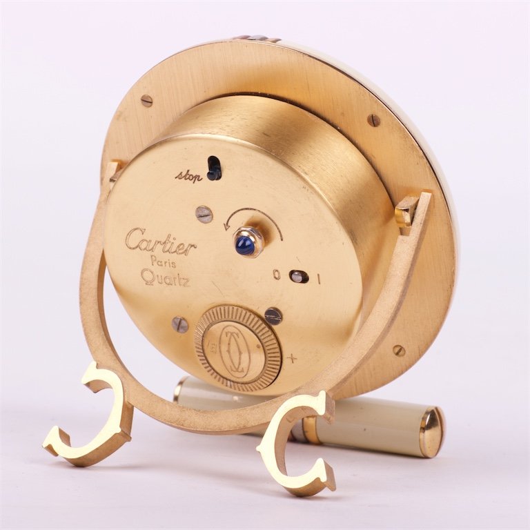 Desk quartz clock with alarm "Cartier". — image 3