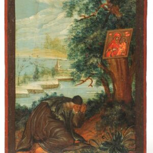 Russian 18 century icon. — image 1