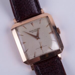 "Jaeger Le Coultre" rectangular automatic gold 18k — image 1